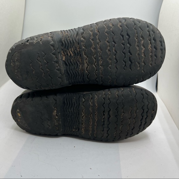 Bogs Sz 3 Snow Rain Boots Classic Stripe Gray Green Girl Youth. - Picture 9 of 11